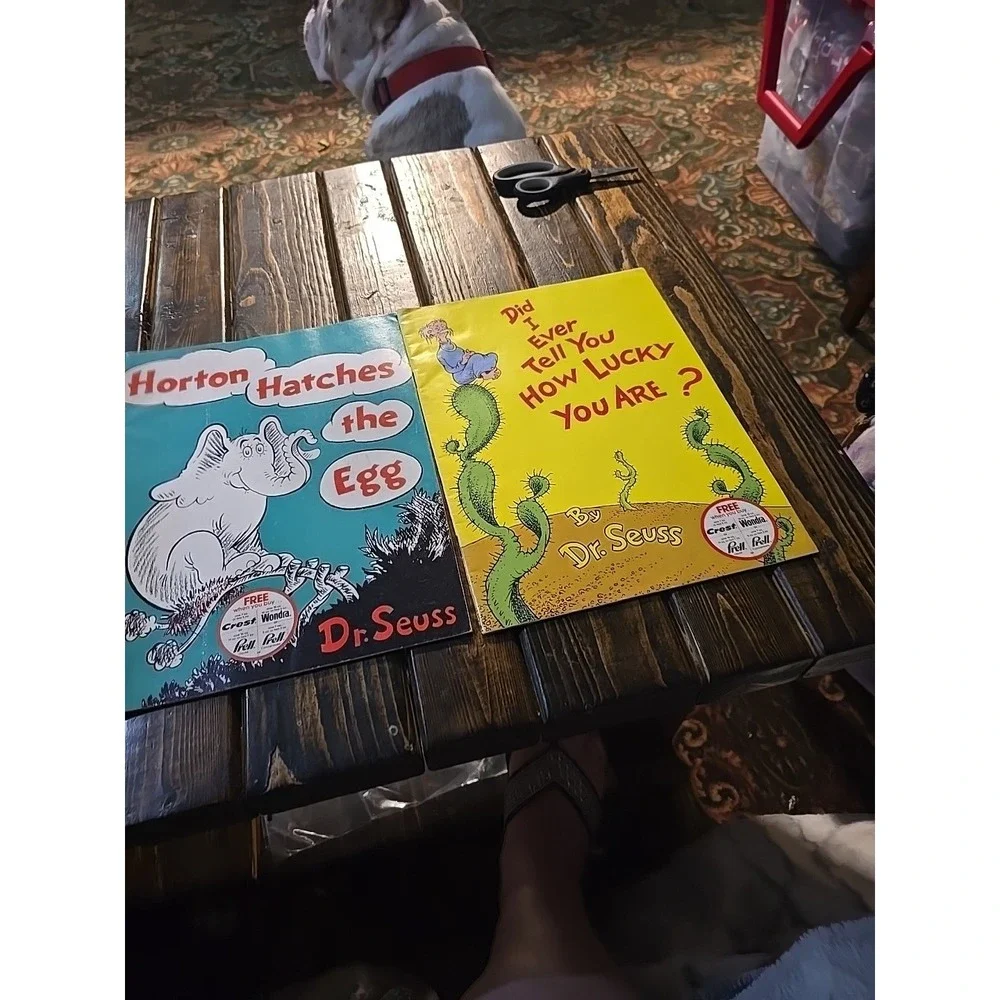 NOS 3 Vintage 1975 Dr Seuss Crest Procter Gamble Promo Paper Back Book